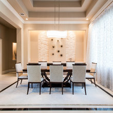 Elegant modern dining rooms