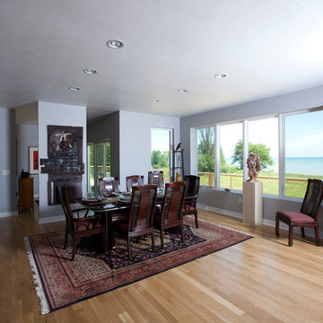 Modern Prairie Style Lakeshore Home