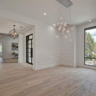 Modern Residence-Reclaimed Ivory White Oak Wood