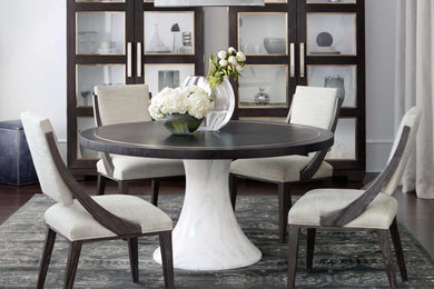 Modern Round Dining Table & Chairs