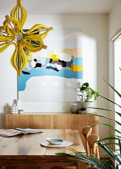 Contemporary Dining Room by Jasmine McClelland Design