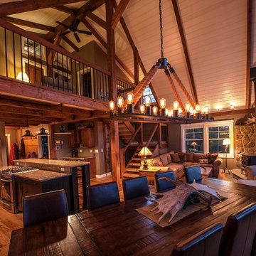 Moose Ridge Lodge Post and Beam