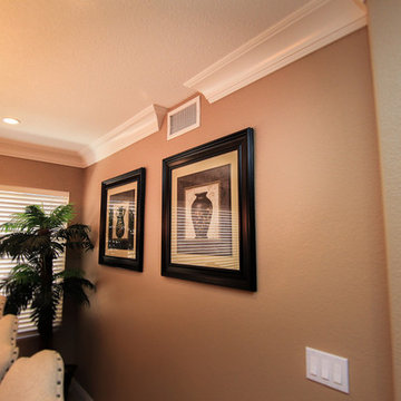 Moreno Valley - Crown Moulding in New Ceiling Line
