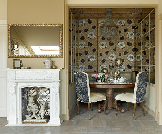 Traditional Dining Room by Olga Ashby Interiors