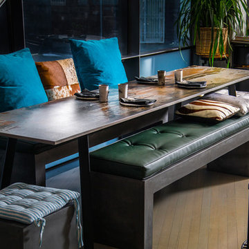 Moss Furniture Tokyo Dining Table Custom Made for Antipodean Restaurant & Bar