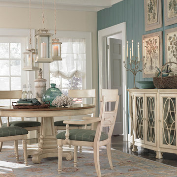 Moultrie Park Round Dining Table by Bassett Furniture