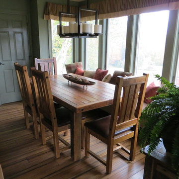 Mount Washington Rustic Ski Condo Renovation
