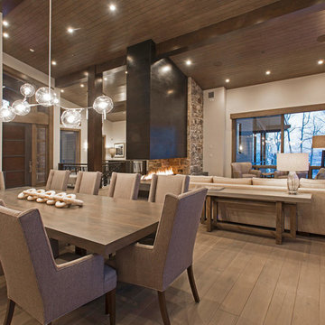 Great Room And Dining Room