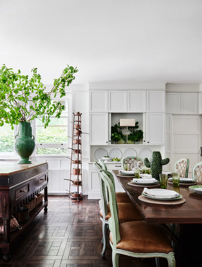 Transitional Dining Room by Coote&Co.