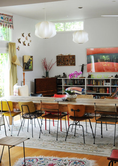 Eclectic Dining Room by Luci.D Interiors