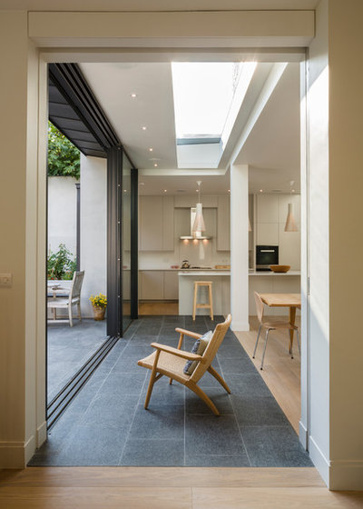 Contemporary Dining Room by Jones Associates Architects