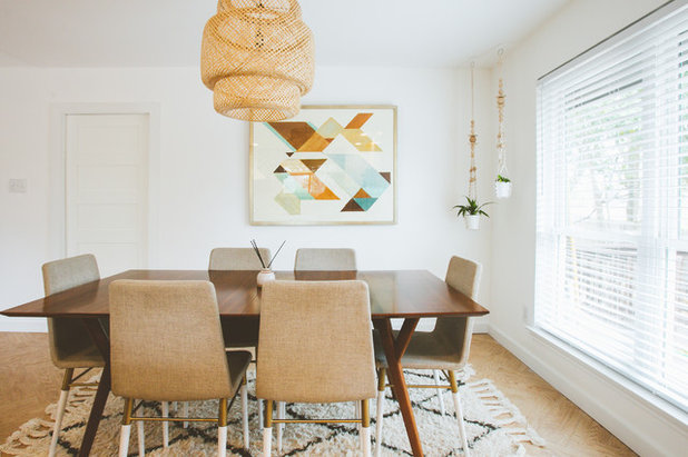 Contemporary Dining Room by Heather Banks