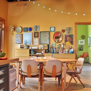 My Houzz: A "Big Beige Box" Becomes a Colorful Live/Work Home