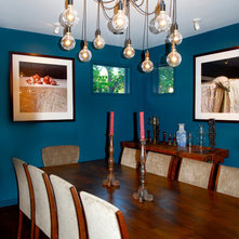 Eclectic Dining Room by Kara Mosher
