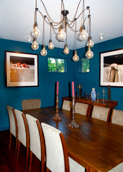 Eclectic Dining Room by Kara Mosher