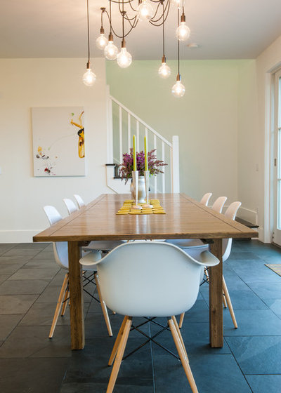 Contemporary Dining Room by Mary Prince Photography