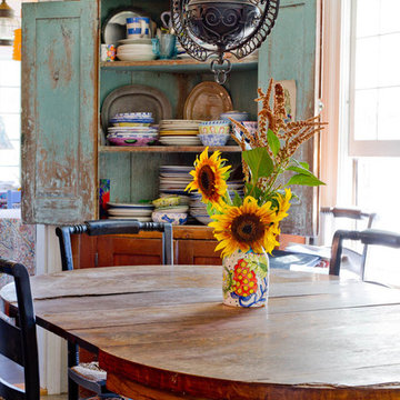 My Houzz: An Antique Cape Cod House Explodes With Color