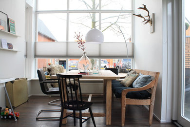 Dining room - eclectic dining room idea in Amsterdam