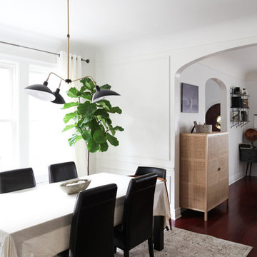 My Houzz: Calming Style in a Chicago Brick Tudor Bungalow