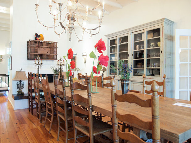 Eclectic Dining Room by Kayla Stark