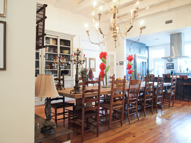 Eclectic Dining Room by Kayla Stark