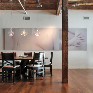 My Houzz: Converted loft goes modern for this young Montreal family