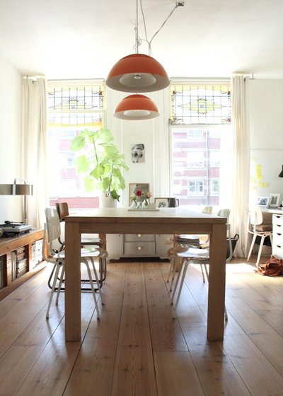 Contemporary Dining Room by Holly Marder