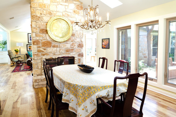 Eclectic Dining Room My Houzz: Eclectic and Colorful in Central Austin