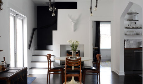 My Houzz: Eclectic Industrial Style in a Charming Chicago Home