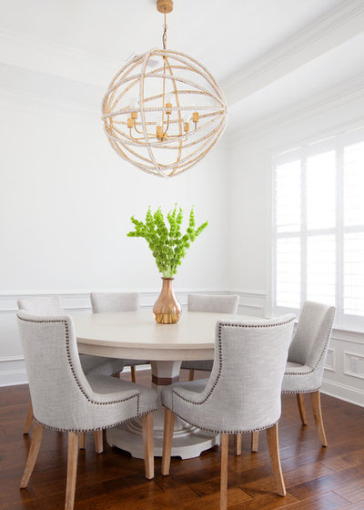 Traditional Dining Room by Margaret Wright Photography