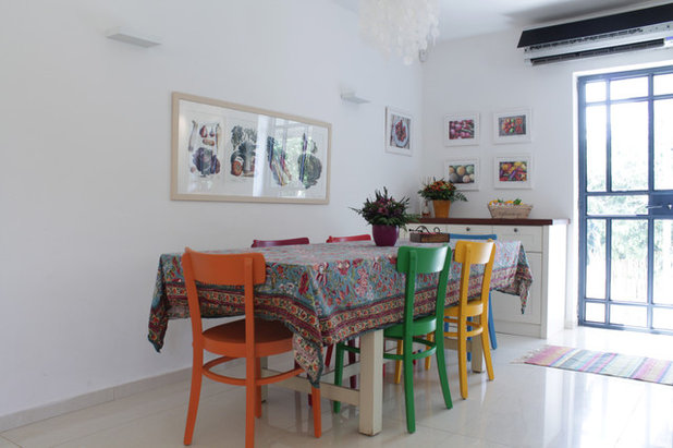 Eclectic Dining Room by Esther Hershcovich