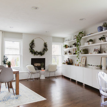 My Houzz: Minimalist, Clean and Collected Mid-Century Modern Home in Chicagoland