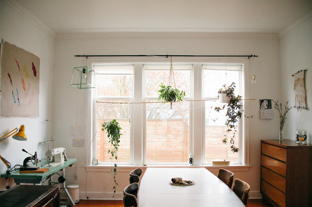 Eclectic Dining Room by Ellie Lillstrom Photography
