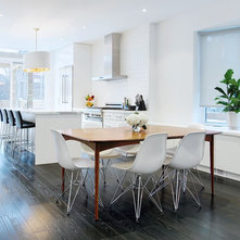 Contemporary Dining Room by Andrew Snow Photography