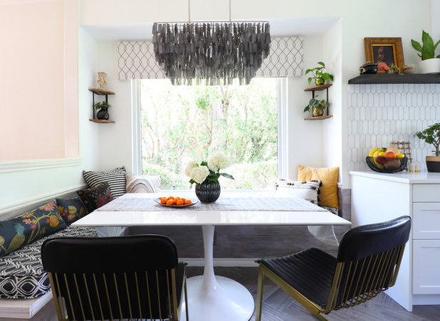 Eclectic Dining Room by Kristin Laing
