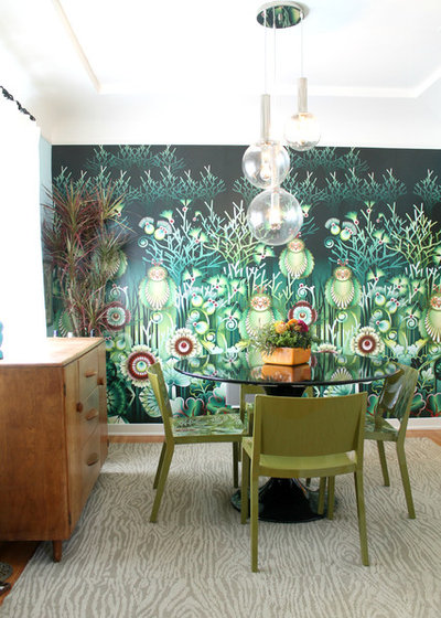 Eclectic Dining Room by Madison Modern Home