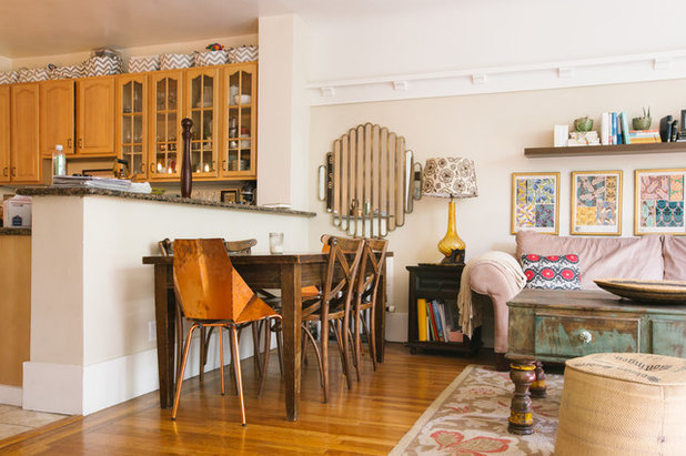 Eclectic Dining Room by Nanette Wong