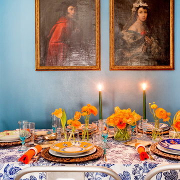 My Houzz: Vibrant Palette in a West Village Apartment