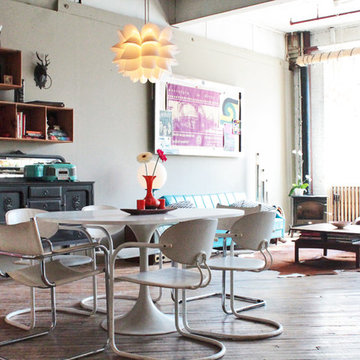 My Houzz: Vintage finds in funky Montreal artists' loft