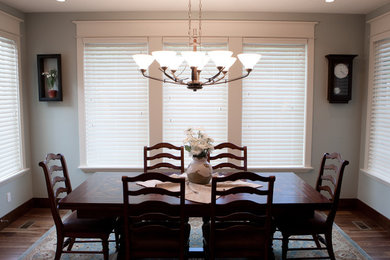 Dining room - traditional dining room idea in Salt Lake City