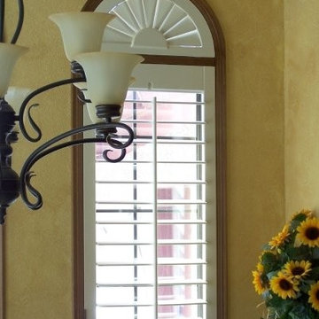 Narrow Arched Top Shutters