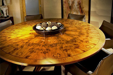 Пример оригинального дизайна: столовая в современном стиле