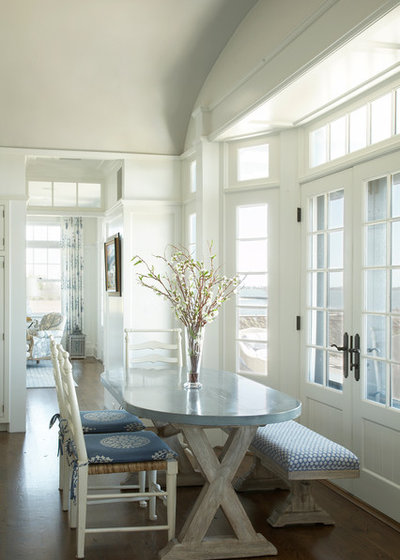 Beach Style Dining Room by Austin Patterson Disston Architects
