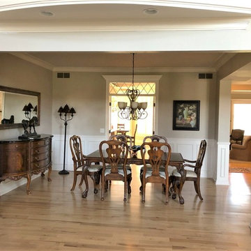 New open floor plan in Northville