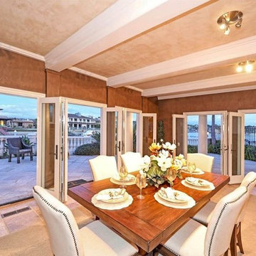Newport Beach remodeling house (dining room)