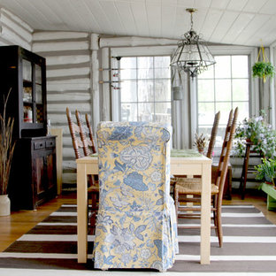 Shabby-Chic Esszimmer in Detroit