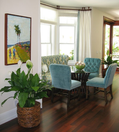 Tropical Dining Room by D for Design