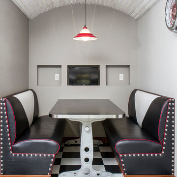 Nostalgic Industrial Dining Room