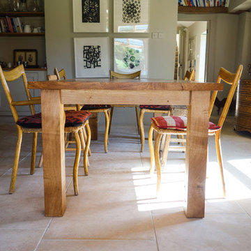 Oak Farmhouse Table