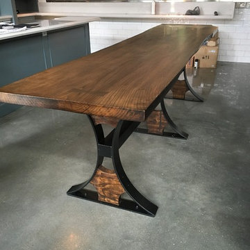 Oak Slab Table